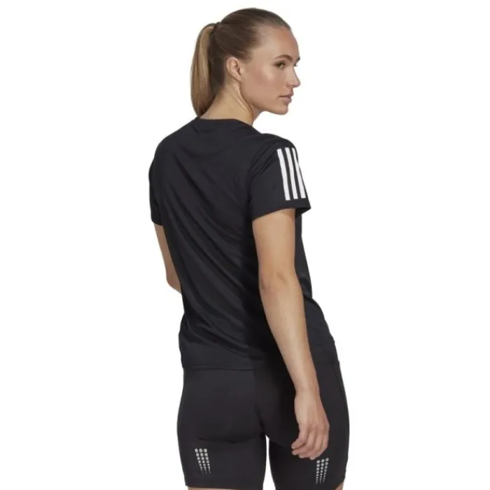 adidas T-shirt Et Manches Longues Running^Own The Run Short Sleeve Tee Noir