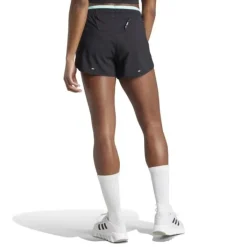 adidas Short Running^Own The Run 3-Stripe 4" Shorts Noir