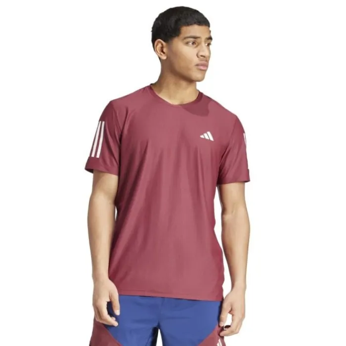 adidas T-shirt Et Manches Longues Running^Own The Run T-Shirt Rouge