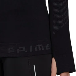 adidas T-shirt Et Manches Longues Running^Pk Midlayer W Noir