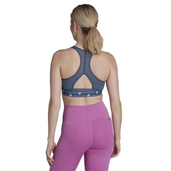 adidas Brassière De Sport^Powerreact Medium-Support BH Bleu
