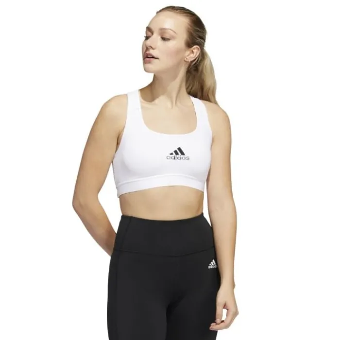 adidas Brassière De Sport^Powerreact Medium-Support BH Blanc