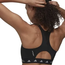 adidas Brassière De Sport^Powerreact Training Medium-Support BH Noir