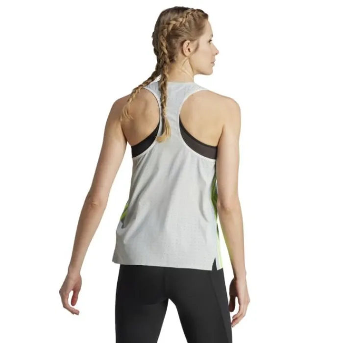 adidas T-shirt Et Manches Longues Running^Promo Tank Bleu