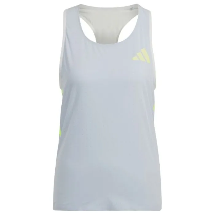 adidas T-shirt Et Manches Longues Running^Promo Tank Bleu