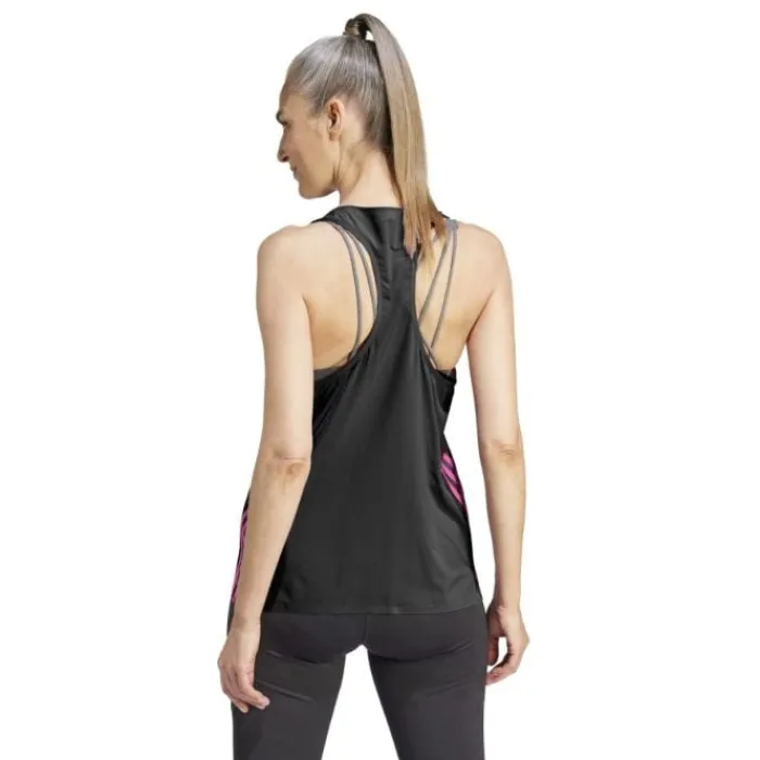 adidas T-shirt Et Manches Longues Running^Promo Tank Noir