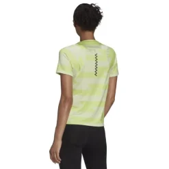 adidas T-shirt Et Manches Longues Running^Rn Fast Aop T-Shirt Vert