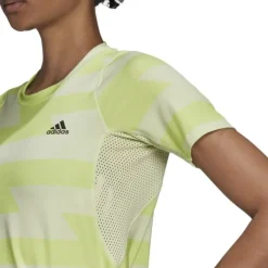 adidas T-shirt Et Manches Longues Running^Rn Fast Aop T-Shirt Vert