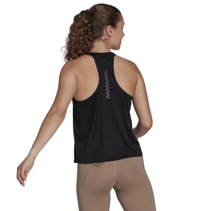 adidas T-shirt Et Manches Longues Running^Run Fast Parley Tank Noir