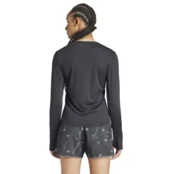 adidas T-shirt Et Manches Longues Running^Run It Long-Sleeve Tee Noir