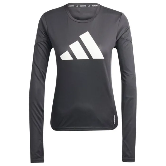 adidas T-shirt Et Manches Longues Running^Run It Long-Sleeve Tee Noir