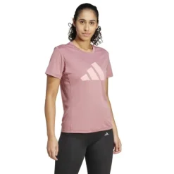 adidas T-shirt Et Manches Longues Running^Run It Tee Rouge