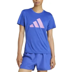 adidas T-shirt Et Manches Longues Running^Run It Tee Mauve