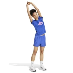 adidas T-shirt Et Manches Longues Running^Run It Tee Mauve