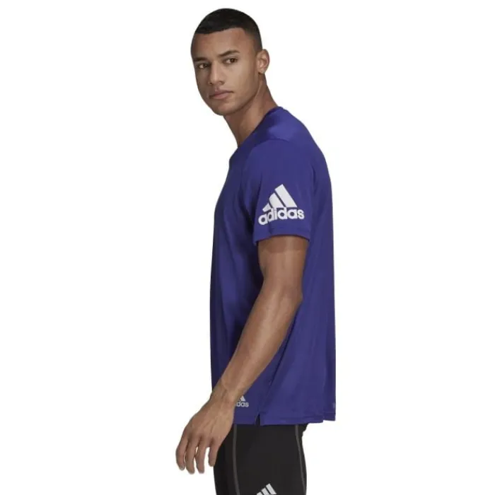 adidas T-shirt Et Manches Longues Running^Run It Tee Mauve