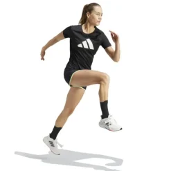adidas T-shirt Et Manches Longues Running^Run It Tee Noir