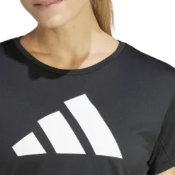 adidas T-shirt Et Manches Longues Running^Run It Tee Noir