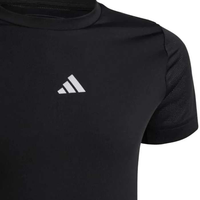adidas T-shirt Running^Run 3S Tee Noir