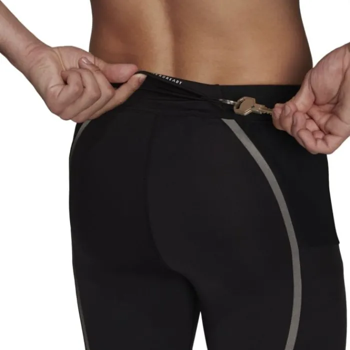 adidas Short Running^Saturday 1/2 Tights Noir