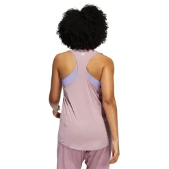 adidas T-shirt Et Manches Longues Running^3-Stripes Logo Tank Top Rose