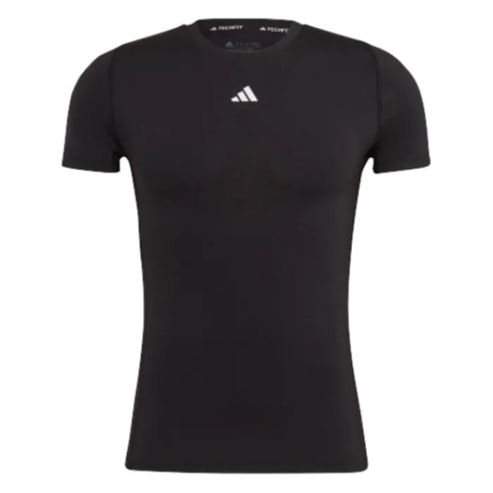 adidas T-shirt Et Manches Longues Running^Tech Fit Tee Noir