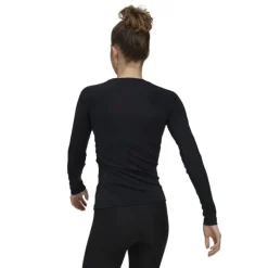 adidas T-shirt Et Manches Longues Running^Techfit Train Ls Noir
