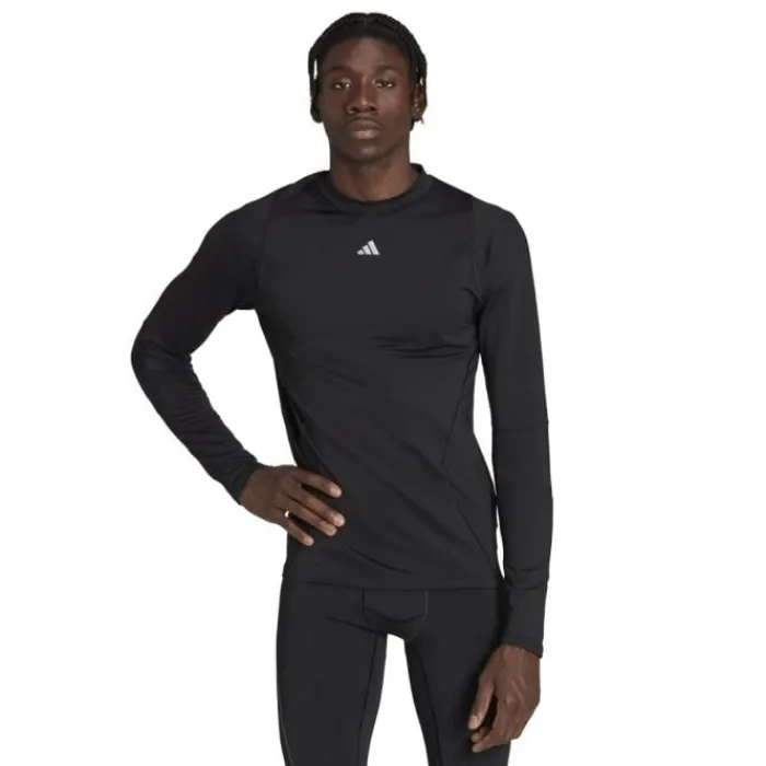 adidas T-shirt Et Manches Longues Running^TF CR LS Tee Noir