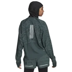 adidas Veste Running^Xcity Cover Up Vert