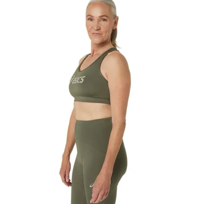 Asics Brassière De Sport^Core Logo Bra Vert