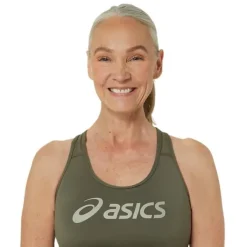Asics Brassière De Sport^Core Logo Bra Vert