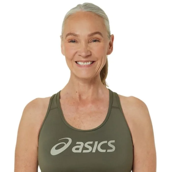 Asics Brassière De Sport^Core Logo Bra Vert