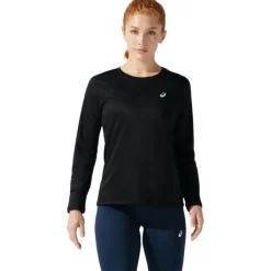 Asics T-shirt Et Manches Longues Running^Core LS Top Noir