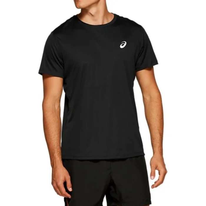 Asics T-shirt Et Manches Longues Running^Core SS Top Noir