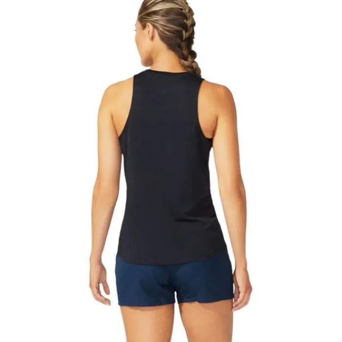 Asics T-shirt Et Manches Longues Running^Core Tank Noir