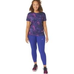 Asics Collant Et Pantalon Running^Distance Supply 7/8 Tight Bleu