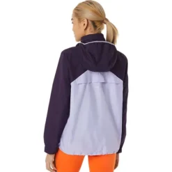Asics Veste Running^Fujitrail Anorak Mauve