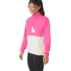 Asics Veste Running^FujiTrail Anorak Rose