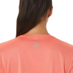 Asics T-shirt Et Manches Longues Running^Fujitrail Logo LS Top Orange