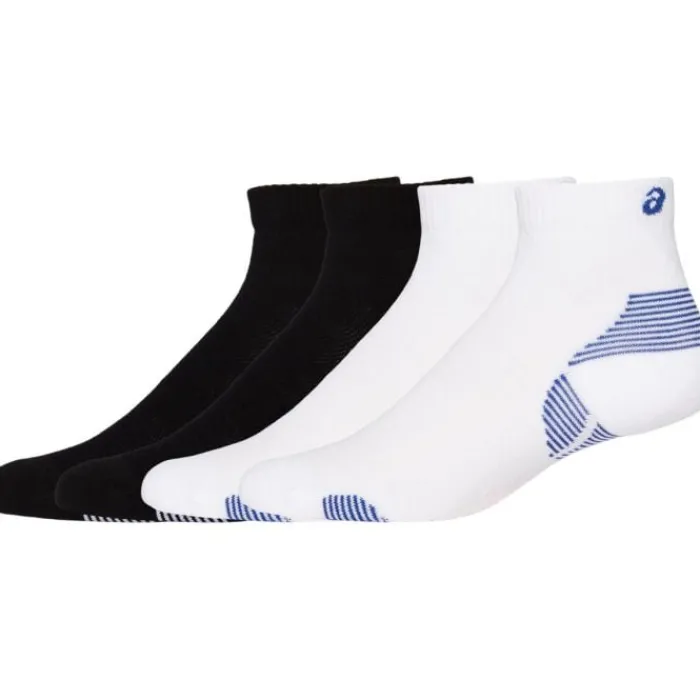 Asics Chaussettes|Chaussettes Running^FujiTrail Run Quarter Sock 2-pack Blanc