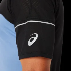 Asics T-shirt Et Manches Longues Running^Fujitrail Top Bleu