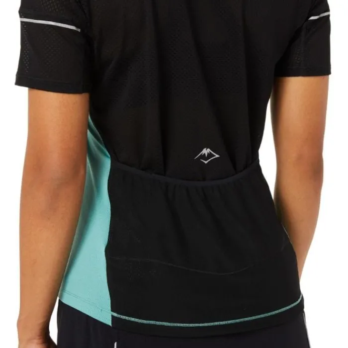 Asics T-shirt Et Manches Longues Running^Fujitrail Top Vert