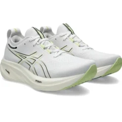 Asics Chaussures Running Neutre|Chaussures Running Entrainement^Gel-Nimbus 26 Blanc