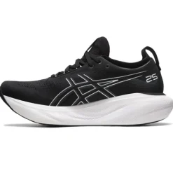 Asics Chaussures Running Neutre|Chaussures Running Entrainement^Gel-Nimbus 25 Wide Noir