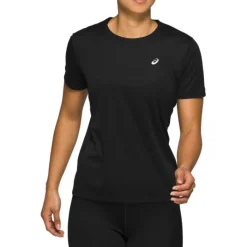 Asics T-shirt Et Manches Longues Running^Katakana SS Top Noir