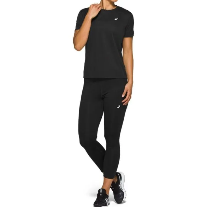 Asics T-shirt Et Manches Longues Running^Katakana SS Top Noir