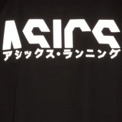 Asics T-shirt Et Manches Longues Running^Katakana SS Top Noir