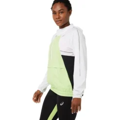 Asics Veste Running^Lite-Show Jacket Vert