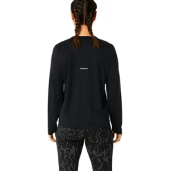 Asics T-shirt Et Manches Longues Running^Lite-Show LS Top Noir