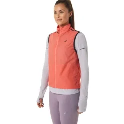 Asics Gilet Running^Metarun Packable Vest Orange