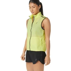 Asics Gilet Running^Metarun Packable Vest Jaune